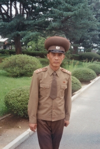 DPRK general at the DMZ 